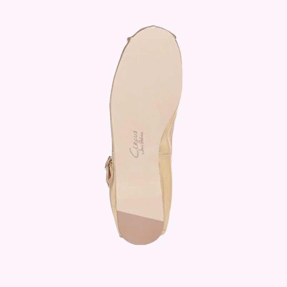 Anthropologie Circus Ny by Sam Edelman Zuri Satin Cross-Strap Ballet Flats 8M - Picture 16 of 16